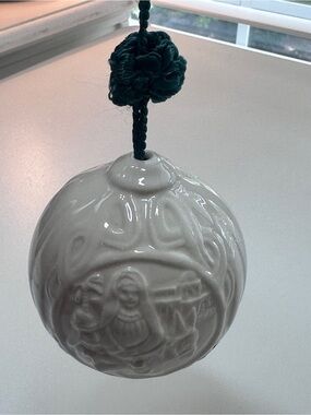 Belleek Fine China Nativity Ornament